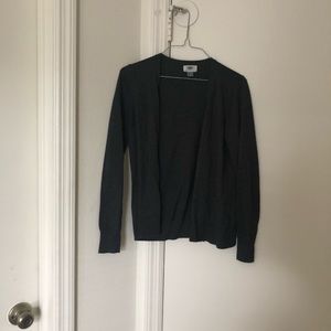 Grey cardigan